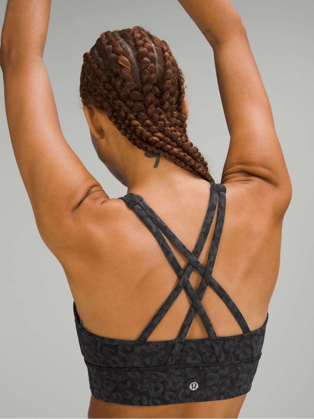 Lululemon Energy High-Neck Longline Tough Bra *Medium Support, B-D Cups Size 8